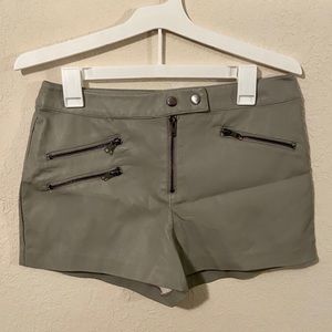 NWT Faux Leather Shorts